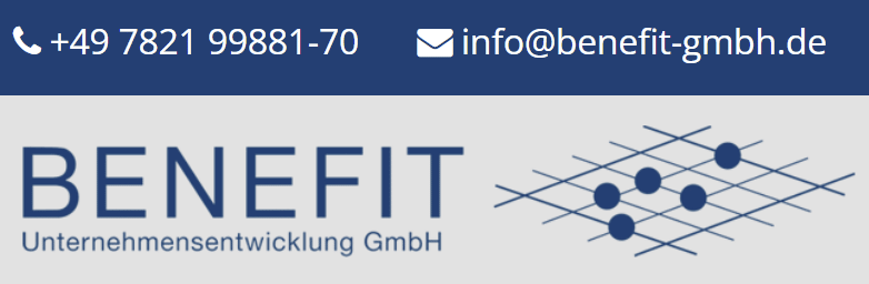 Logo Benefit Unternehmensentwicklung GmbH